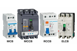 MCB vs. MCCB vs. RCCB vs. ELCB: Vollständiger Vergleichsleitfaden