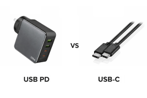 USB-C vs. USB PD: Vollständiger Vergleichsleitfaden