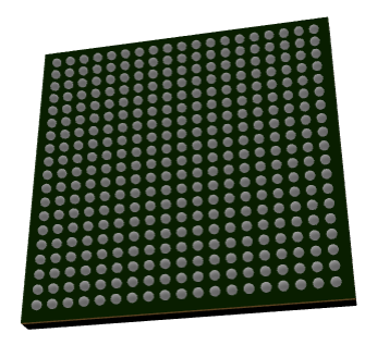 TMS320C6421ZWT5 3D Model