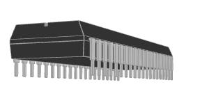 PIC16F877A 3D&ensp;Model