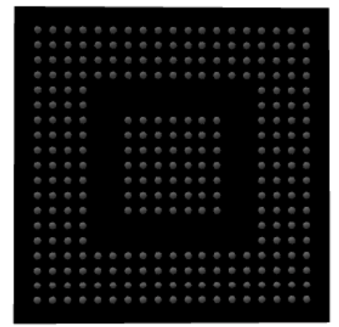EPM7512BFC256-5 3D Model