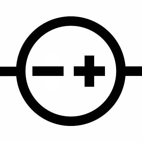 DC Power Source Symbol