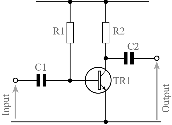 Basic Logic Common Emitter Circuit