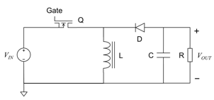 Buck-Boost Converter Circuit Diagram